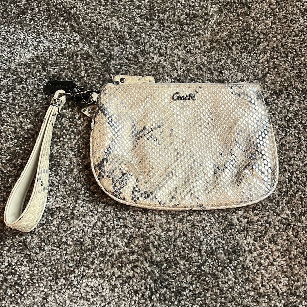 Coach Python Clutch - image 1